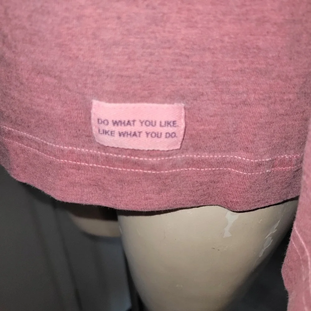 Life is Good Womens M Pink Bicycle‎ Graphic Hoodie Long Sleeve Casual Pullover